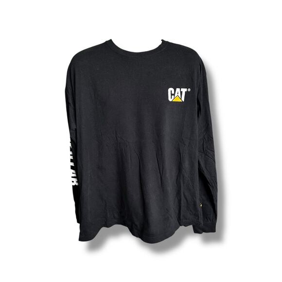 Caterpillar LS T-Shirt CAT Logo Dozer Excavator Heavy Equipment Construction XL - Picture 1 of 4